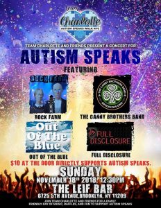 Canny Brothers autism speaks benefit